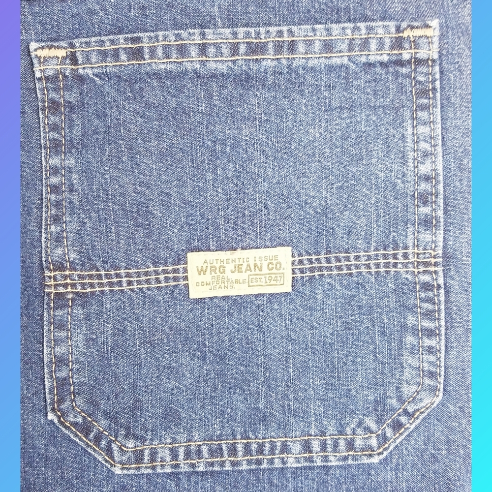 Wrangler Hero Denim shorts Sz 36 Loose Fit New - Picture 5 of 7